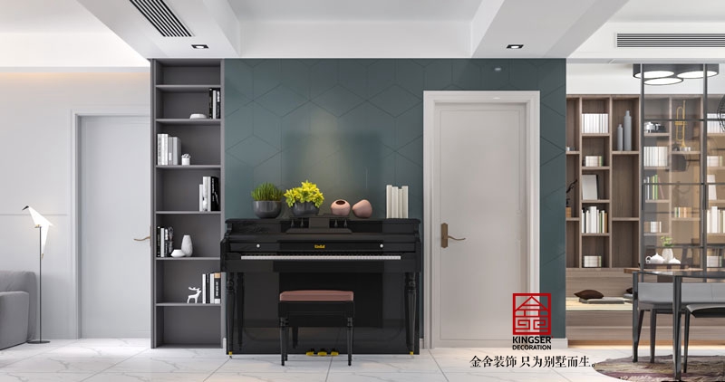 天成明月洲139平米現代簡約風格設計效果圖