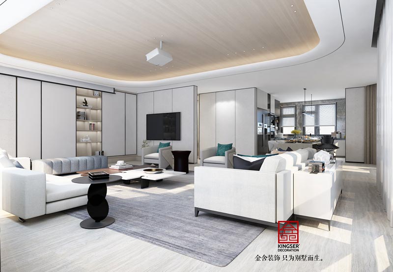 匯君城裝修設(shè)計(jì)360平米輕奢風(fēng)格效果圖