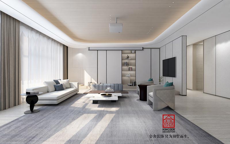 匯君城裝修設(shè)計(jì)360平米輕奢風(fēng)格效果圖