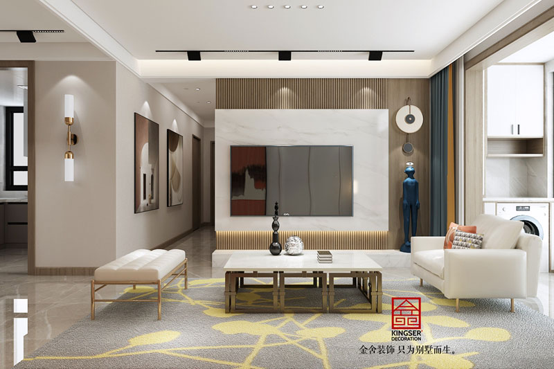 融創中心107平-現代風格-裝修設計