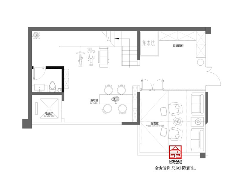 綠城桃花源300平米戶型負二平面布置圖